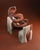 Orange Surreal Vanity Set by Malabar, Set of 2 For Sale - Image 8 of 18