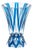 St. Louis Blue Cut Crystal Vase For Sale