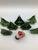 1990s Vintage Ceramic Christmas Tree and 1 Santa Napkin Holders - Set of 8 For Sale - Image 5 of 8