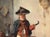 Benjamin Vautier, Genre Scene with Man and Dog, 1800s, Oil Painting on Canvas, Framed For Sale - Image 4 of 12