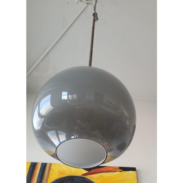 1960s Murano Glass Lamp by Alessandro Pianon for Vistosi, Italy, 1960s For Sale - Image 5 of 12