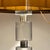 A captivating and imposing large table lamp (75 cm high), an authentic example of geometric design and Italian Space Age...