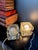 Pair of Peill & Putzler cube-shaped lamps in thick glass - made in Germany. 1970s. In excellent condition. Electrical...