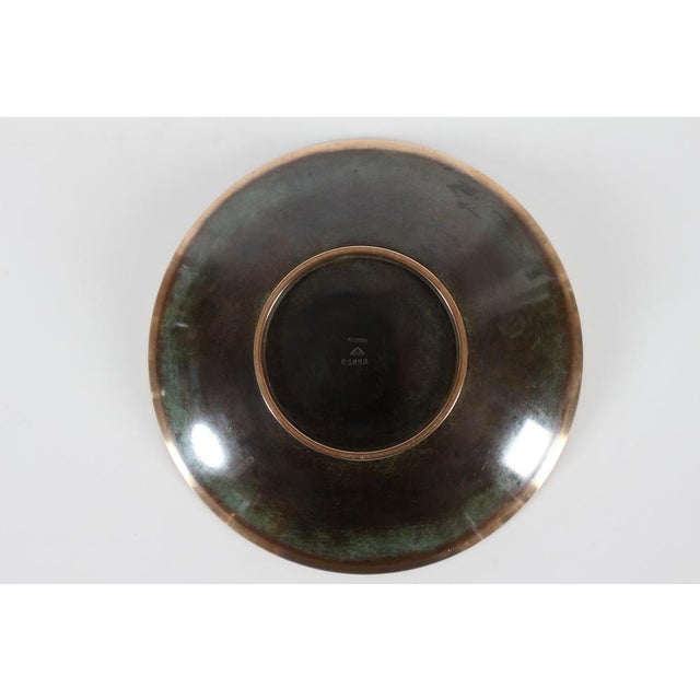 Danish Art Deco Decorative Bowl by Just Andersen, 1930s For Sale - Image 6 of 8