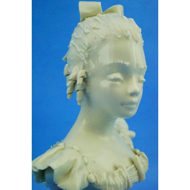 Tarcisio Tosin, Bust of a Lady, 20th Century, Porcelain For Sale - Image 13 of 18