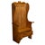 Mid 19th Century Antique 19thC English Pine Lambing Chair Hall Bench Settle With Drawer 1860 For Sale - Image 5 of 9