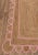 Modern Scallop Jute Light PInk Hand Made Rug - 2'x4' For Sale - Image 3 of 11