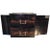 English Gothic Style Brass-Bound Two-Drawer Cigar Box in Macassar Ebony For Sale - Image 9 of 9