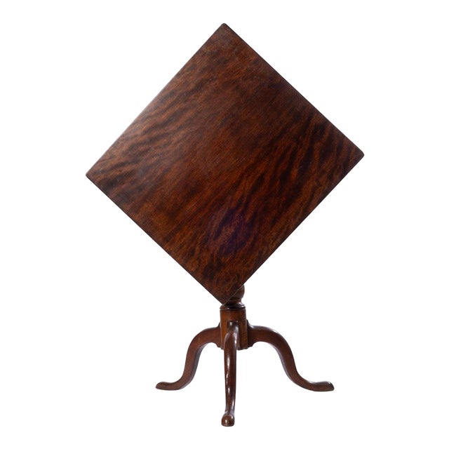 Early 20th Century Tilt Top Table For Sale