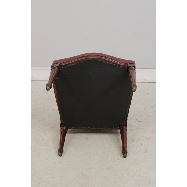 Set of 8 French Louis XVI Style Upholstered Dining Chairs For Sale - Image 18 of 18
