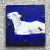 Late 20th Century Vintage Boho Original Lamb Painting on Board For Sale - Image 5 of 7