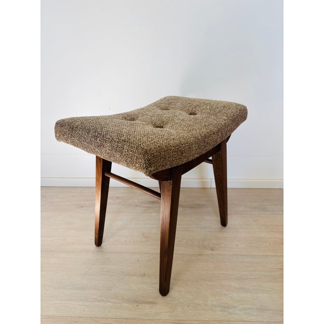 Vintage Ottoman by TON, Czechoslovakia, 1970s For Sale - Image 4 of 8