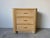 1980s Vintage Coastal Rattan Three-Drawer Nightstand For Sale - Image 5 of 12