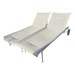 Richard Schultz 1966 Knoll Chaise Lounge Chairs – Pair – Authentic Mid Century Modern