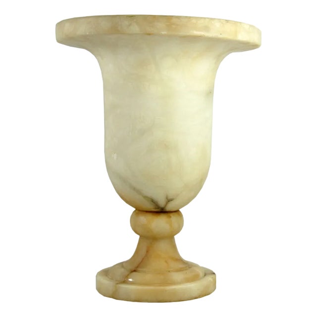 Neoclassical Alabaster Table Lamp, Spain, 1960 For Sale