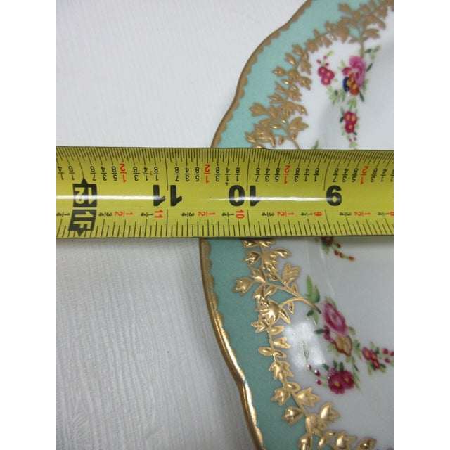 1980s Chelsea House Decorative Floral Design Birds Bouquet Plate Asian Inspired For Sale In Philadelphia - Image 6 of 9