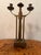 1910s Dutch Amsterdam School Arts and Crafts 1910 Pair of Brass Candleholders For Sale - Image 5 of 15