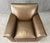Animal Skin Jessica Charles Leather Swivel Club Chair For Sale - Image 7 of 9