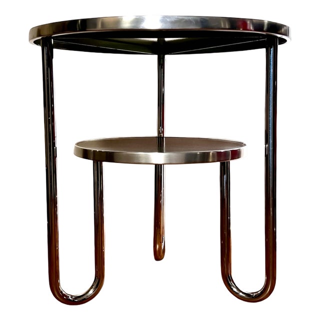 Small Bauhaus Tubular Steel Mod. RC5 Side Table from Mauser Werke, Germany, 1939 For Sale