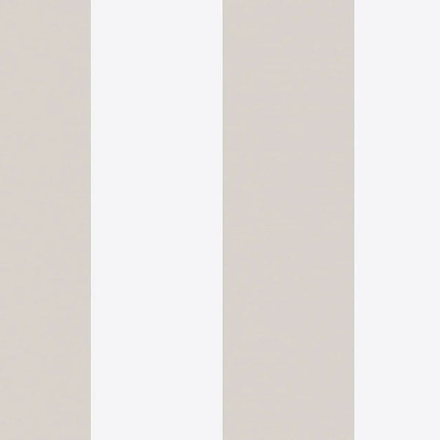 Borastapeter Orust Stripe Wallpaper in Stone For Sale