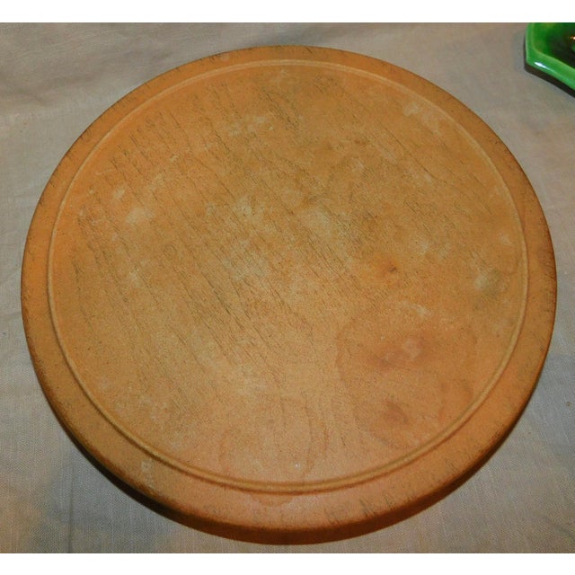 1960s Vintage California Pottery Lazy Susan Dish Chairish