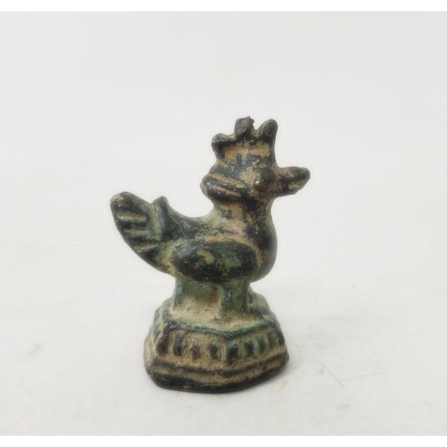 Vintage Six Graduated Opium Weights - Antique Asian - Burma - Bronze - Hintha Bird Duck For Sale - Image 18 of 18
