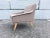 Early 21st Century Danish Modern Gray Fabric & Oak Leg Lounge Chairs - A Pair For Sale - Image 11 of 13