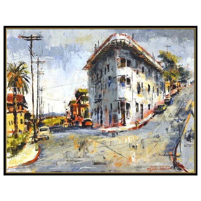 Abstract Expressionism Late 20th Century Douglas Street Hotel, Ben Abril For Sale - Image 3 of 5