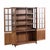 Mission Oak 4 Door Display China Cabinet - Walnut - 49"w For Sale - Image 10 of 13