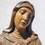 Italian Artist, Virgin in Prayer, 1800s, Polychrome and Wood For Sale - Image 3 of 18