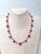 Late 20th Century Bochic “Capri” Vintage Ruby & Multi Color Sapphire Necklace In 18K Gold & Silver For Sale - Image 5 of 15