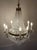 Italian Empire Style 12-Light Chandelier in Brass, Crystal and Cut Glass, 1940s For Sale - Image 4 of 15