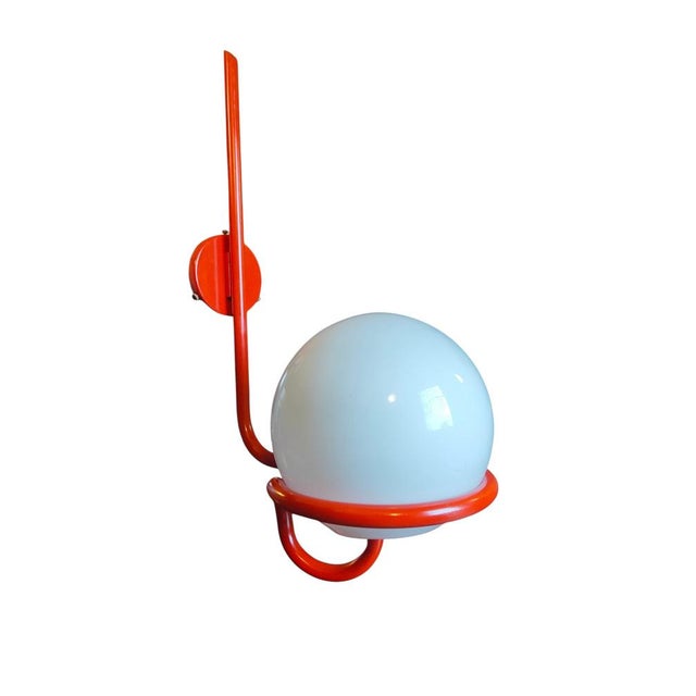 Model 145 Wall Sconces by Sergio Asti for Arteluce Sarfatti, 1960s, Set of 2 For Sale - Image 4 of 11