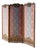 Antique French Gilded Wood Three-Panel Room Divider, 1890s For Sale