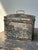 Metal Antique Weathered Cream-Painted Tin Box, Circa Late 19th - Early 20th Century For Sale - Image 7 of 16