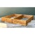 Vintage Stacked Rattan King Bed Base - Pair For Sale - Image 11 of 12