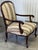 Flexsteel Flexsteel French Upholstered Fauteuil Armchair For Sale - Image 4 of 10