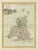 Antique Map of the British Isles with Hand Coloring For Sale