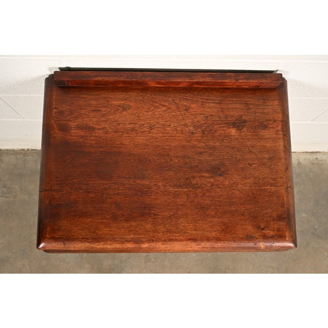 Antique Arts & Crafts Mahogany Music Cabinet, Circa 1900 For Sale - Image 12 of 15