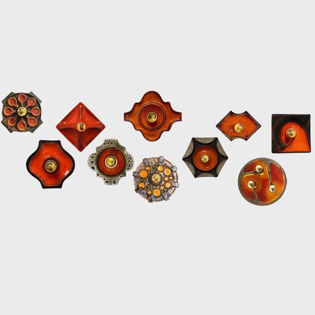 Danish Ceramic Wall Light, 1970 For Sale - Image 14 of 18