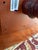 Ethan Allen 18th Century Chippendale Style Banded Mahogany Oval Coffee Table With Claw and Ball Feet For Sale - Image 12 of 13
