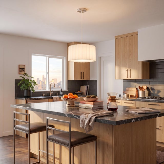 Meet the light every home designer is specifying right now. The Nova of California Scallop 19" Pendant isn't another flat...