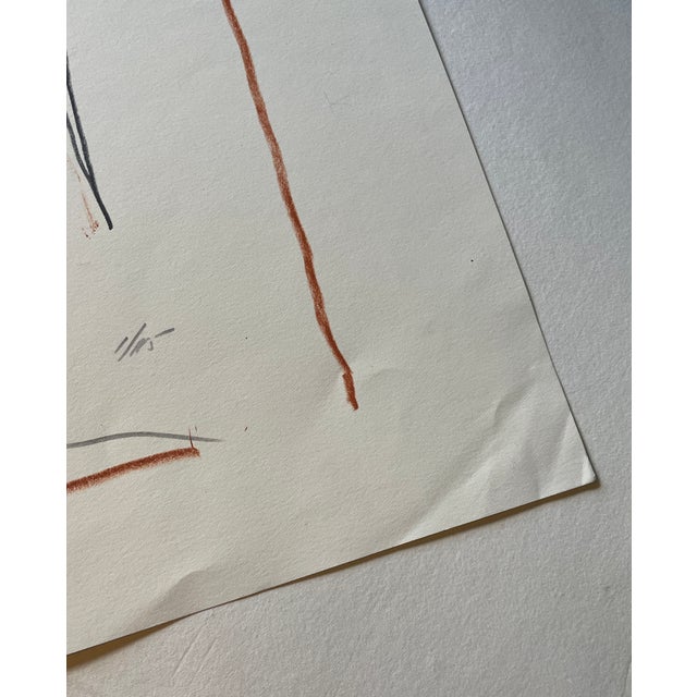 1960s 1960s Reginald Pollack Two Puppeteers Lithograph For Sale - Image 5 of 5