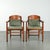 Art Nouveau Jugendstil Dining Chairs with Suede Upholstery from Schuitema, Set of 2 For Sale - Image 15 of 15
