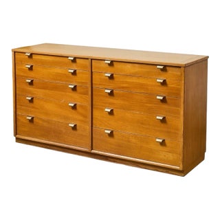 Mid 20th Century Styled After Edward Wormley Ten Drawer Dresser For Sale