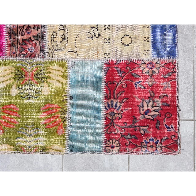 Vintage Hnadmade Hallway Runner For Sale - Image 9 of 10