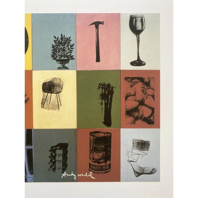 1980s Andy Warhol Vintage 1986 Limited Edition Large Fine Art Lithograph Print " Corporate Trade Ad : Container Corporation of America " 1963 For Sale - Image 5 of 12