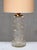1960s Table Lamp in Glass and Silk by Henrik Blomqvist for Stilarmatur Tranås, Sweden, 1960s For Sale - Image 5 of 11