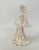 Gold Single Murano Glass Clear and Gold Infused Angel Candle Holder For Sale - Image 8 of 14