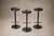 Ricardo Fasanello “Ciranda” Bar Stools in Black Carbon Steel and Original Leather, Set of Three, Brazil, 1986 For Sale - Image 15 of 18